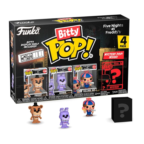 Funko Bitty Pop 4 Pack FNAF Five Nights At Freddy's