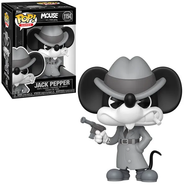 Funko Pop Mouse: P.I. For Hire Jack Pepper 1154