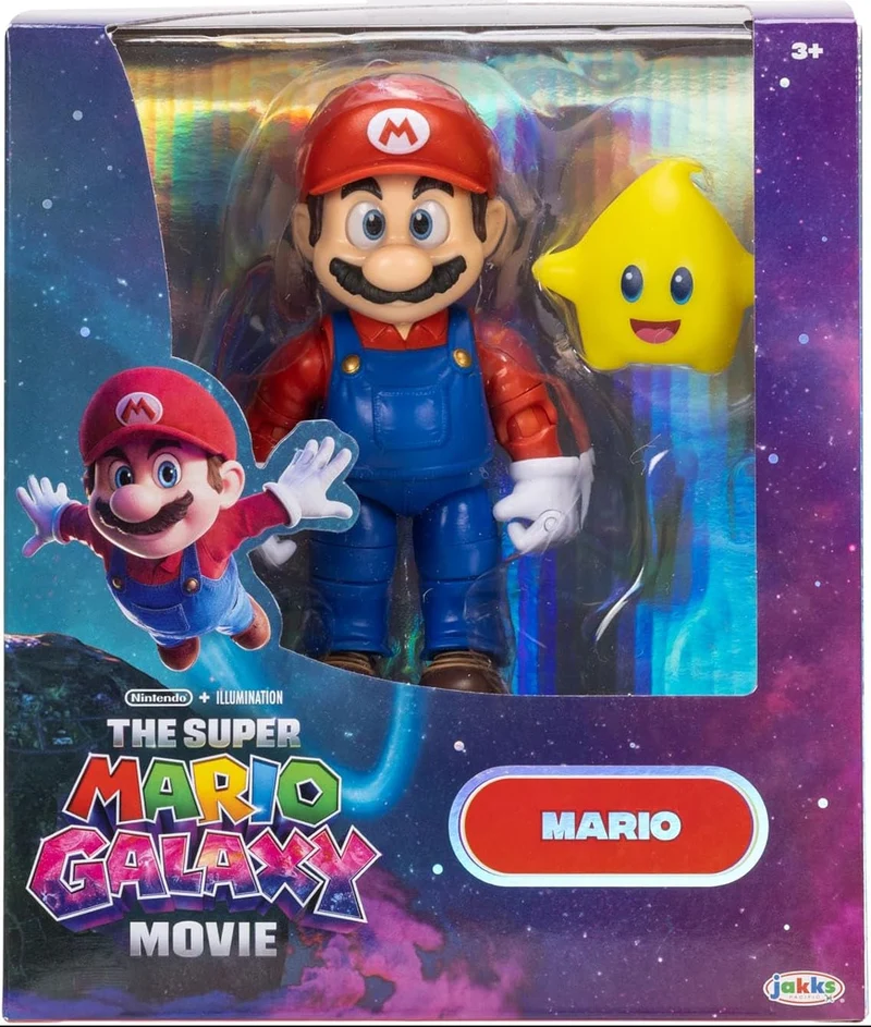 Mario Super Mario Galaxy Movie Action Figure 13 cm