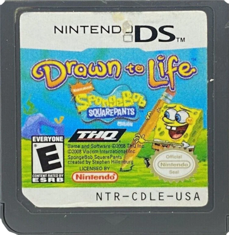 Drawn to Life SpongeBob SquarePants Edition - (Game Only) (Nintendo DS)