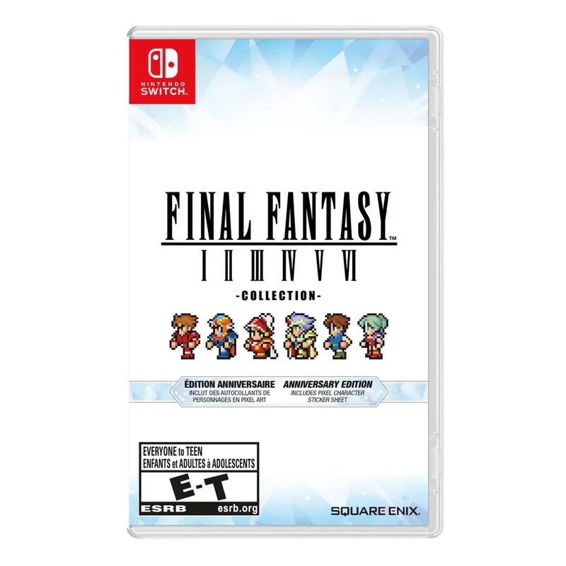 Final Fantasy I-VI Collection: Anniversary Edition - (New) (Nintendo Switch)
