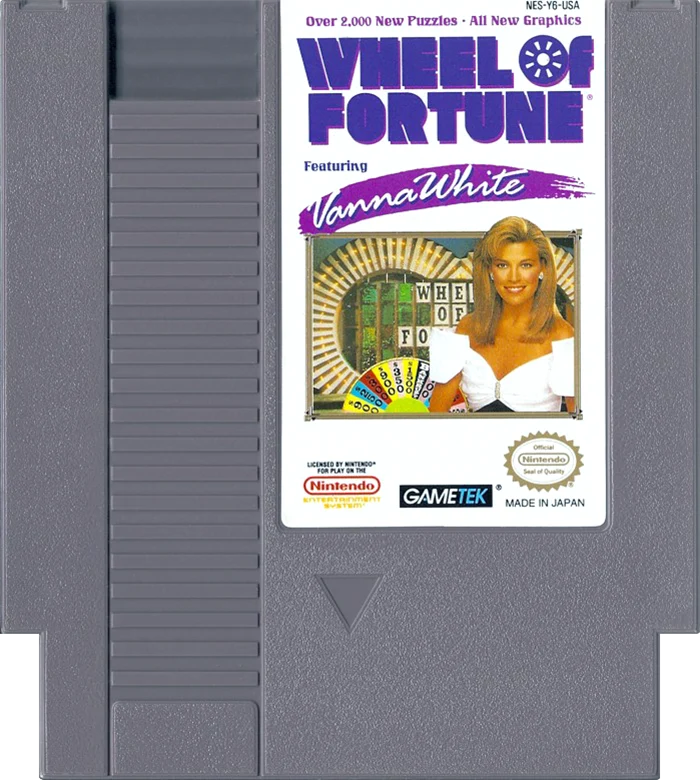 Wheel of Fortune Featuring Vanna White - (Game Only) (NES)