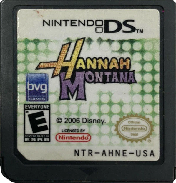 Hannah Montana - (Game Only) (Nintendo DS)