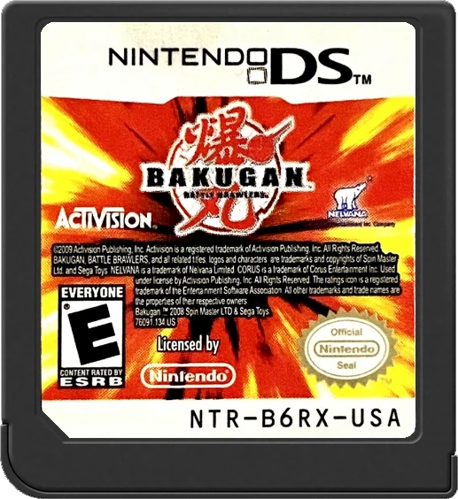 Bakugan Battle Brawlers - (Game Only) (Nintendo DS)