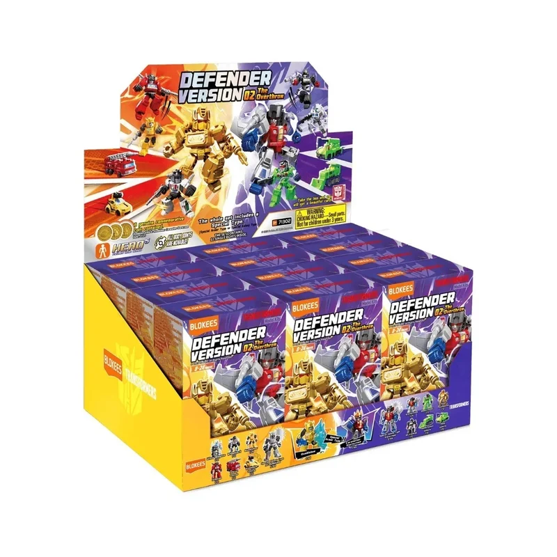 Blokees: Transformers Blind Box - Defender Version 02 The Overthrow