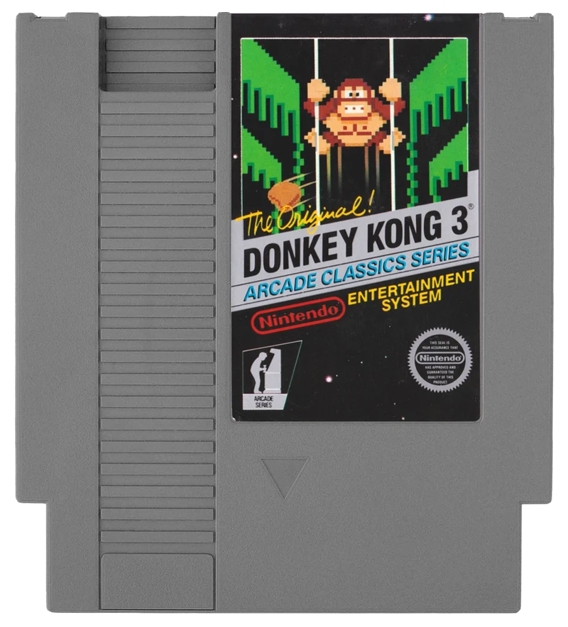Donkey Kong 3 - (Game Only) (NES)