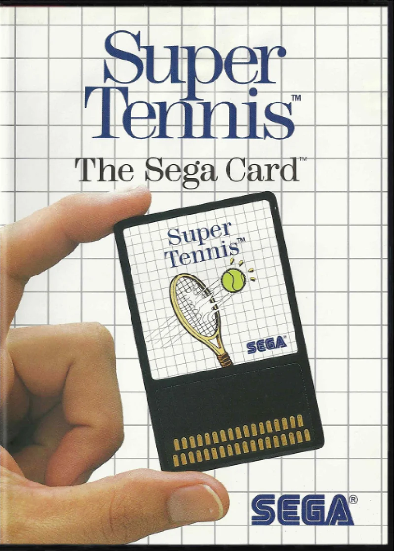 Super Tennis - Sega Master System