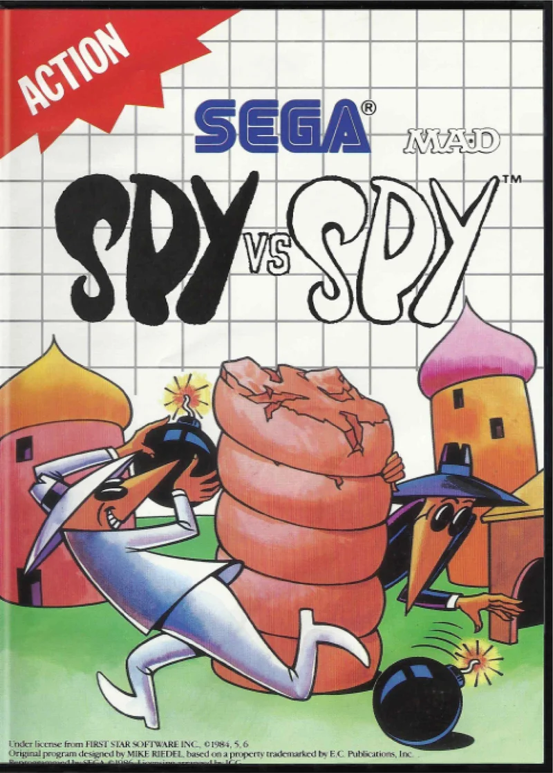 Spy vs. Spy - Sega Master System