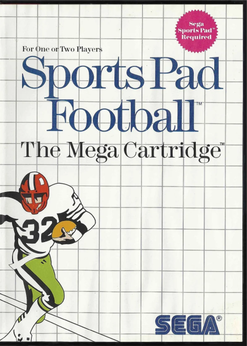 Sports Pad Football - Sega Master System