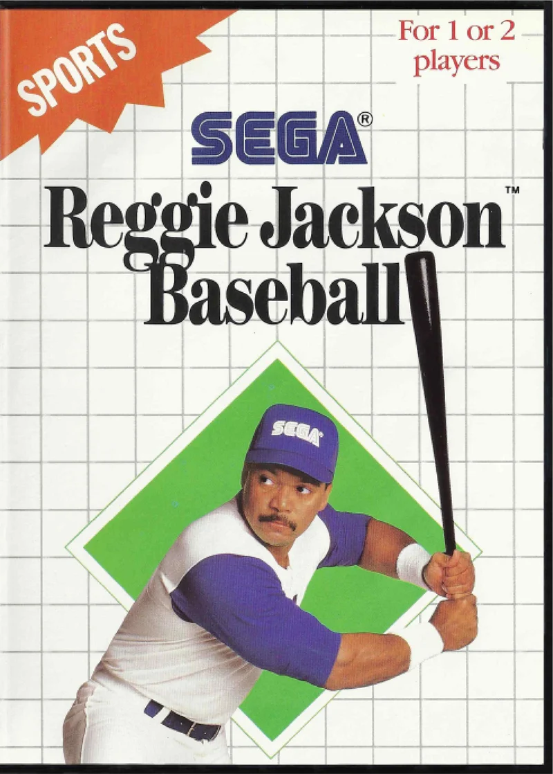 Reggie Jackson Baseball - Sega Master System