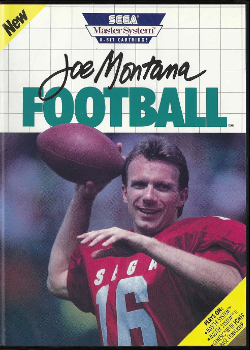 Joe Montana Football - Sega Master System