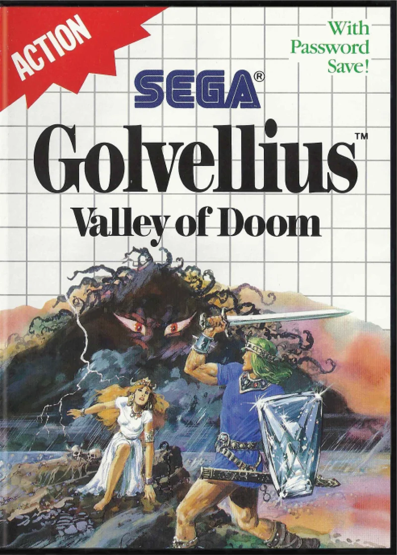 Golvellius Valley of Doom - Sega Master System