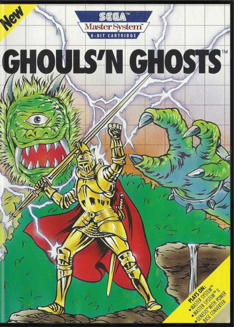 Ghouls N Ghosts - Sega Master System