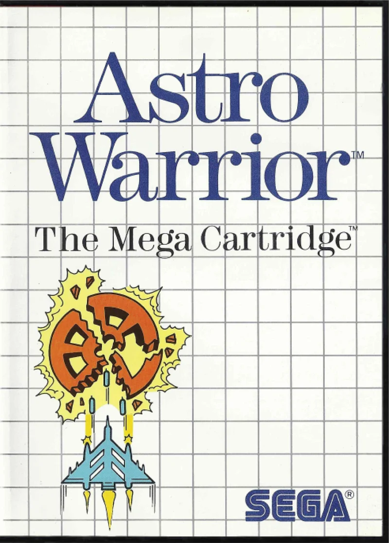 Astro Warrior - Sega Master System