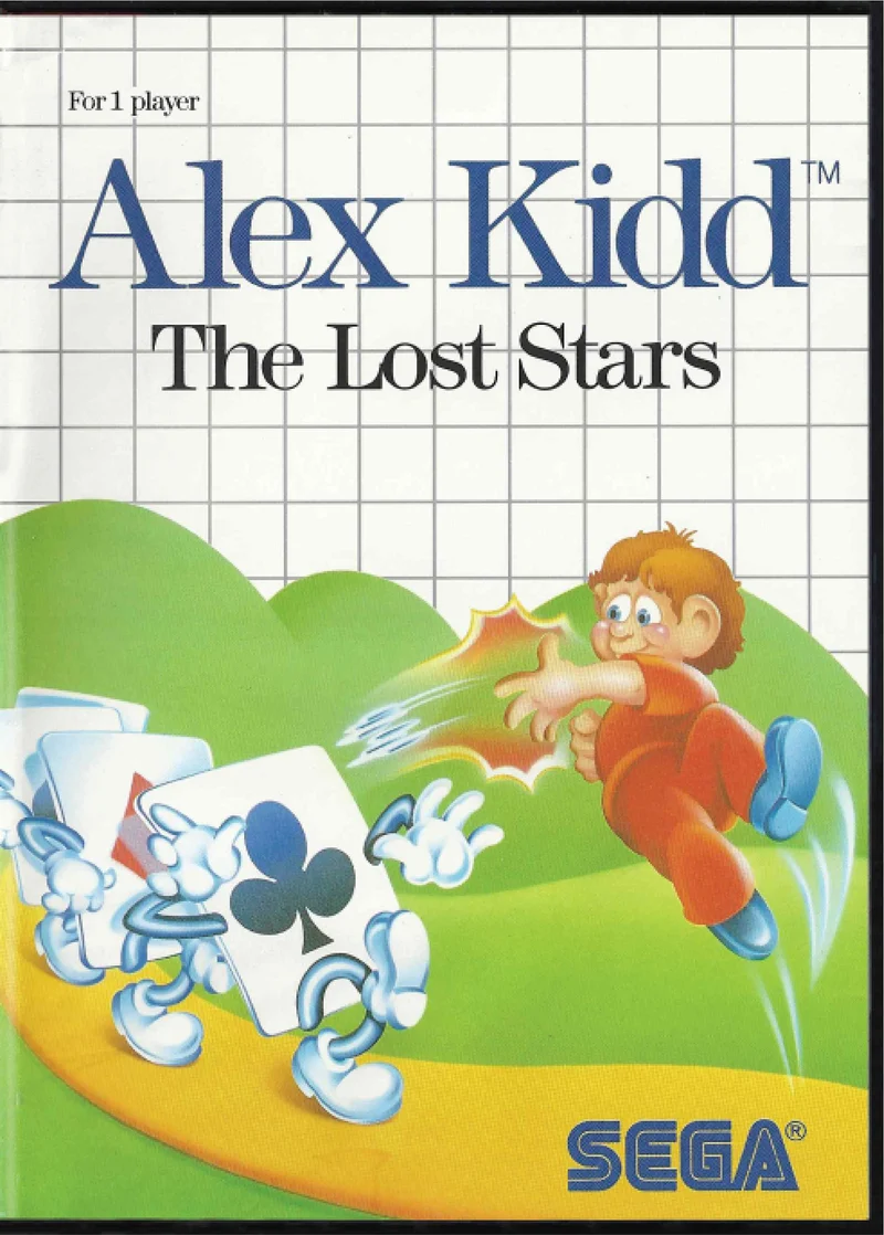 Alex Kidd The Lost Stars - Sega Master System