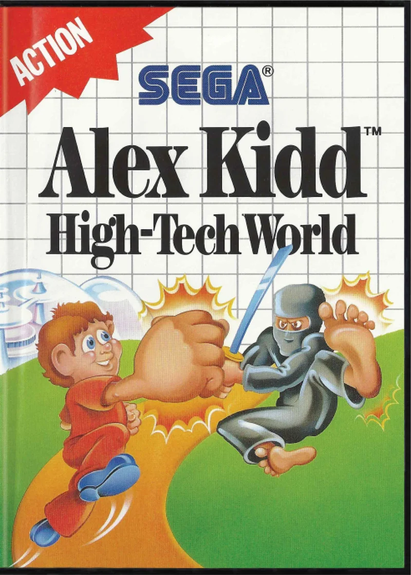 Alex Kidd in High-Tech World - Sega Master System