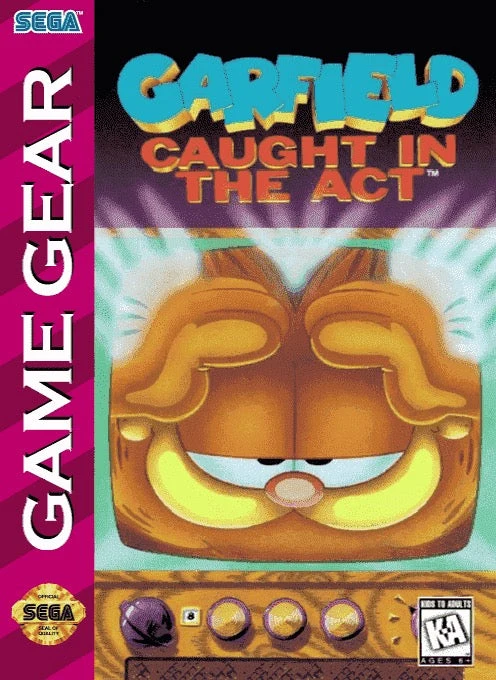 Garfield Caught in the Act - Sega Game Gear