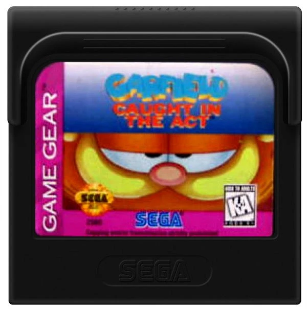 Garfield Caught in the Act - Sega Game Gear