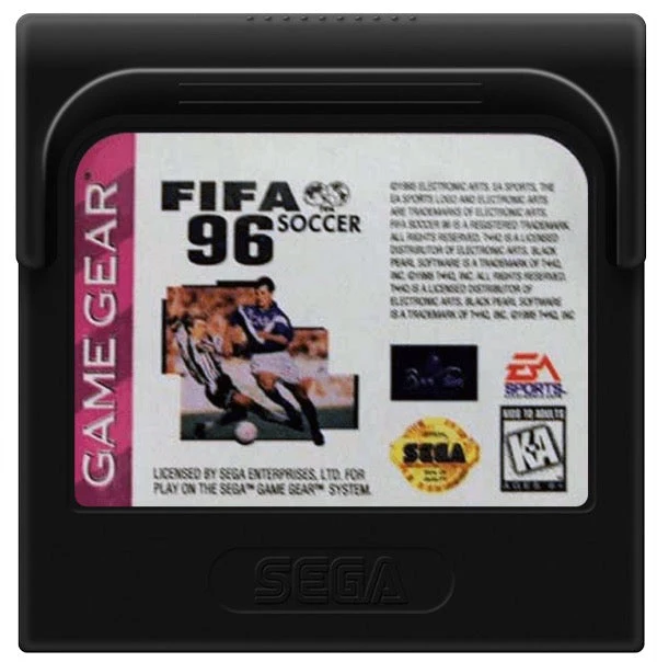 FIFA Soccer 96 - Sega Game Gear