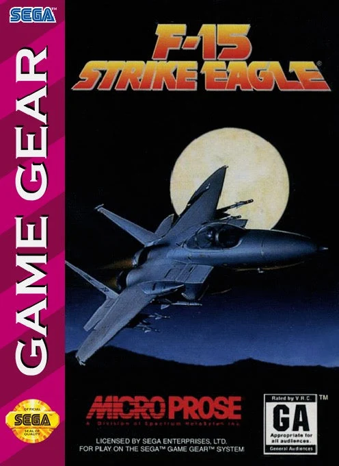 F-15 Strike Eagle - Sega Game Gear