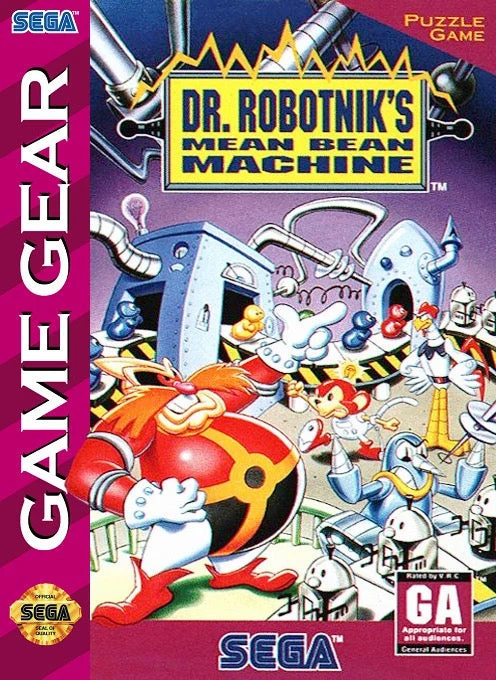 Dr Robotnik's Mean Bean Machine - Sega Game Gear