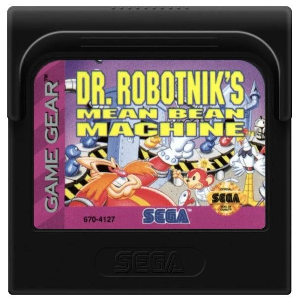 Dr Robotnik's Mean Bean Machine - Sega Game Gear