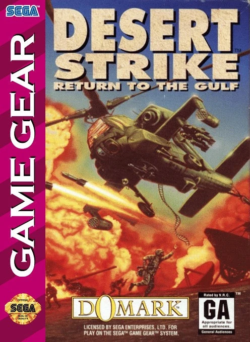 Desert Strike Return to the Gulf - Sega Game Gear