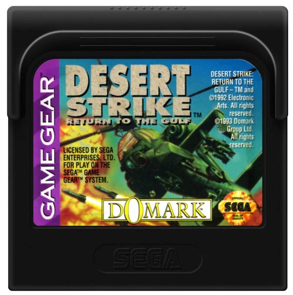 Desert Strike Return to the Gulf - Sega Game Gear