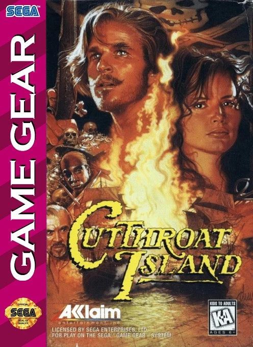 Cutthroat Island - Sega Game Gear