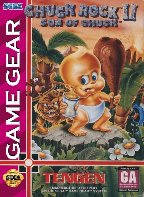 Chuck Rock II Son of Chuck - Sega Game Gear