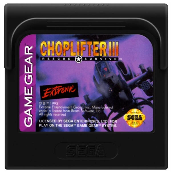 Choplifter III - Sega Game Gear