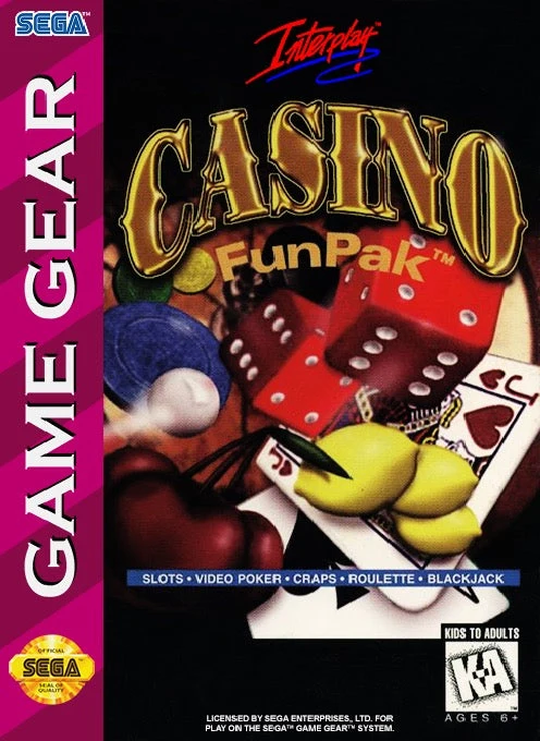 Casino Fun Pak - Sega Game Gear
