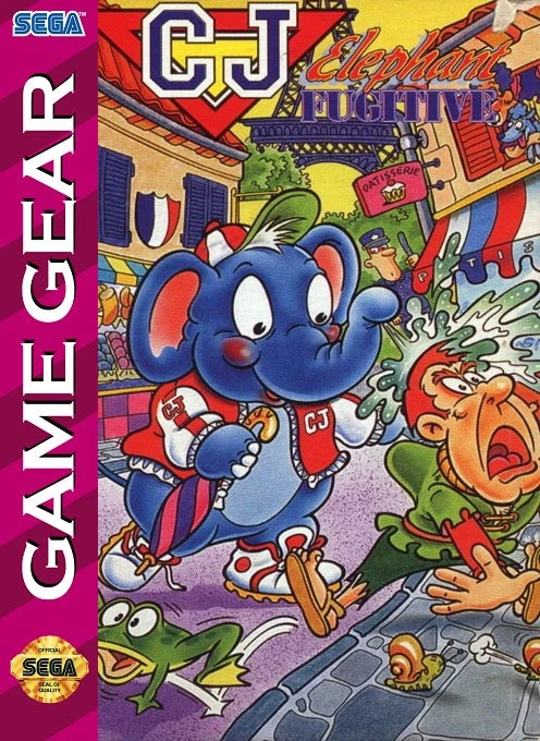 CJ Elephant Fugitive - Sega Game Gear