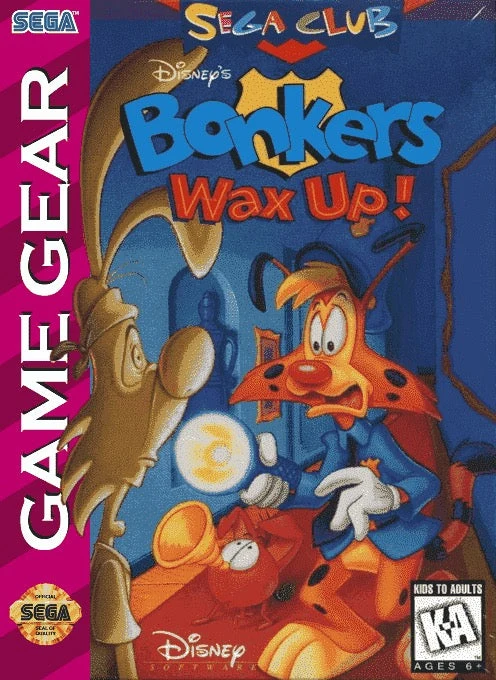 Bonkers Wax Up - Sega Game Gear
