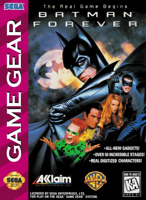 Batman Forever - Sega Game Gear