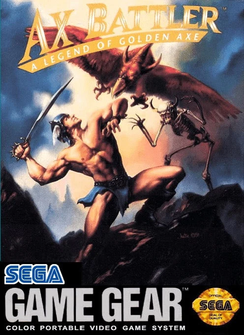 Ax Battler a Legend of Golden Axe - Sega Game Gear