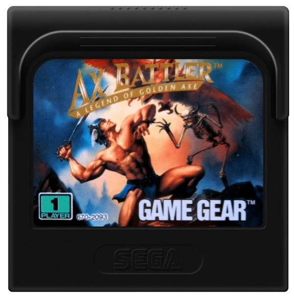 Ax Battler a Legend of Golden Axe - Sega Game Gear