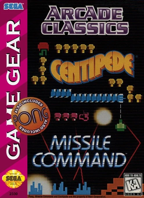 Arcade Classics - Sega Game Gear