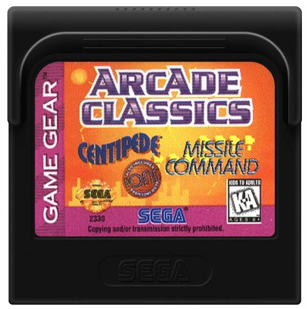 Arcade Classics - Sega Game Gear