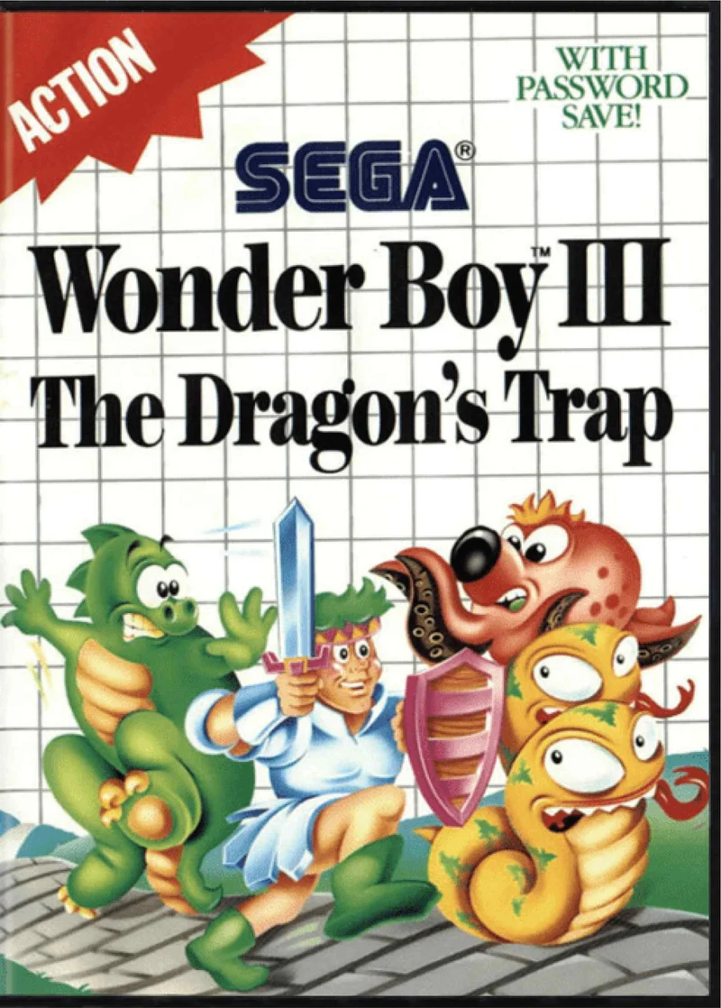 Wonder Boy III the Dragon's Trap - Sega Master System