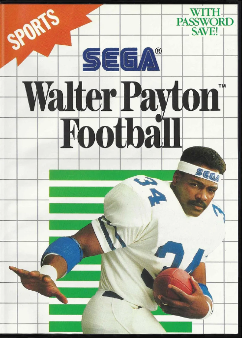 Walter Payton Football - Sega Master System