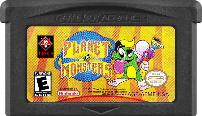 Planet Monsters - (Game Only) (GameBoy Advance)