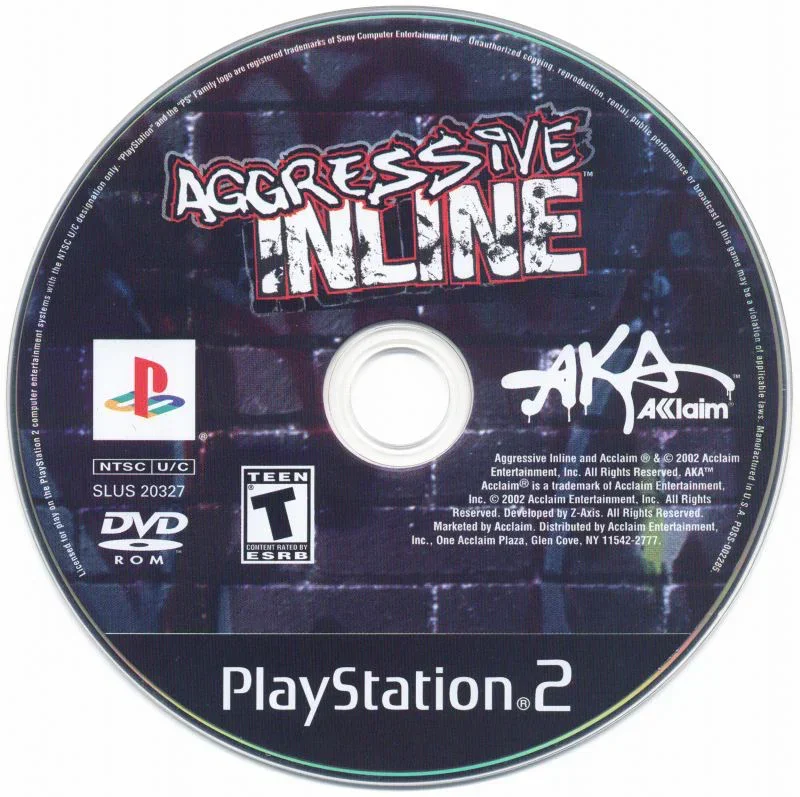 Aggressive Inline - (Game Only) (Playstation 2)
