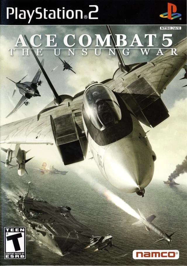 Ace Combat 5 Unsung War [Greatest Hits] - (Complete) (Playstation 2)