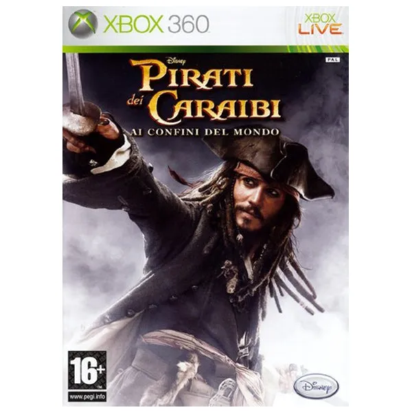 Pirati dei Caraibi Ai Confini del Mondo Xbox 360 - Usato