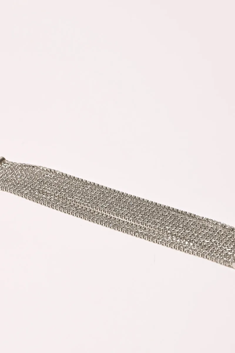 Bracciale con strass