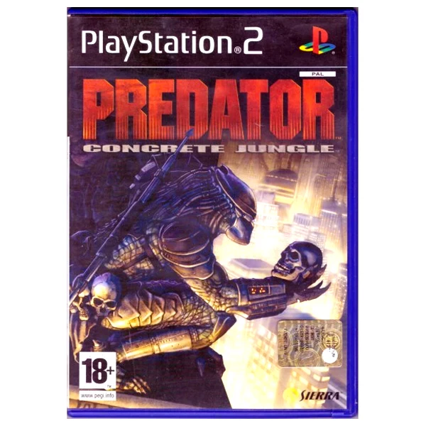 Predator Concrete Jungle PS2 - Usato