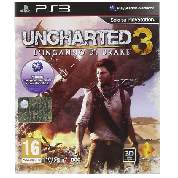 Uncharted 3 L'Inganno di Drake PS3 - Usato