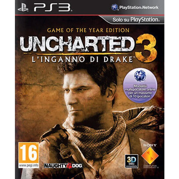 Uncharted 3 L'Inganno di Drake Game Of The Year Edition PS3 - Usato
