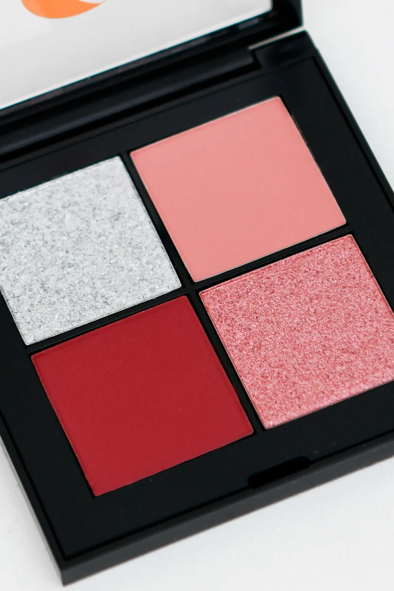 Ombretti in palette 4 colori - rose
